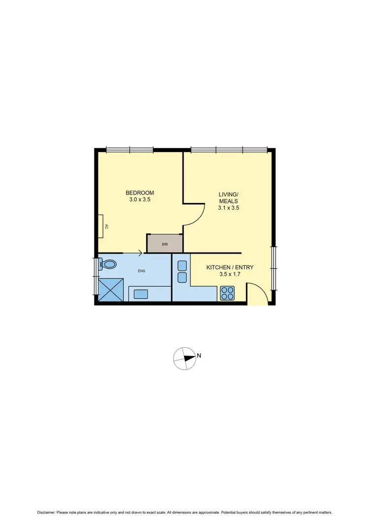Floorplan of Homely apartment listing, 6/249 Burnley Street, Richmond VIC 3121