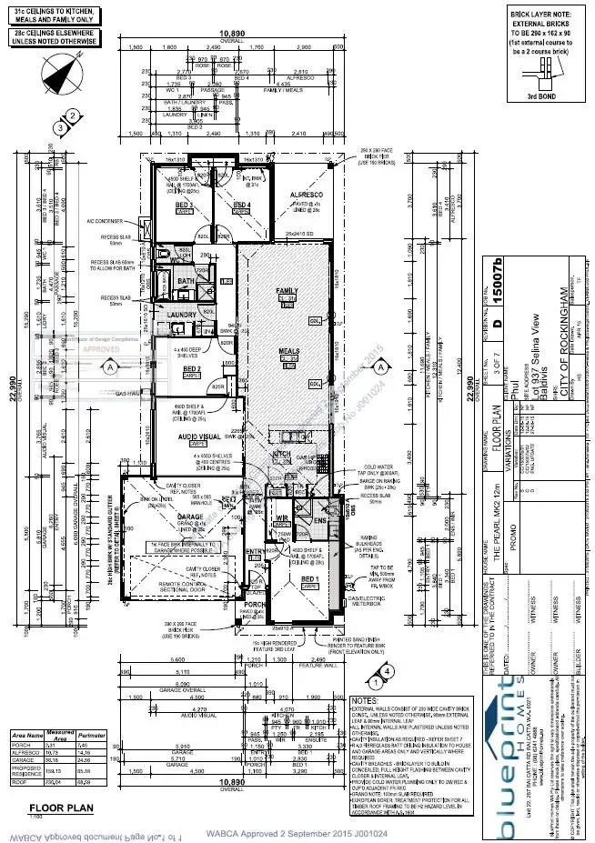 Floorplan of Homely house listing, 29 Selina View, Baldivis WA 6171