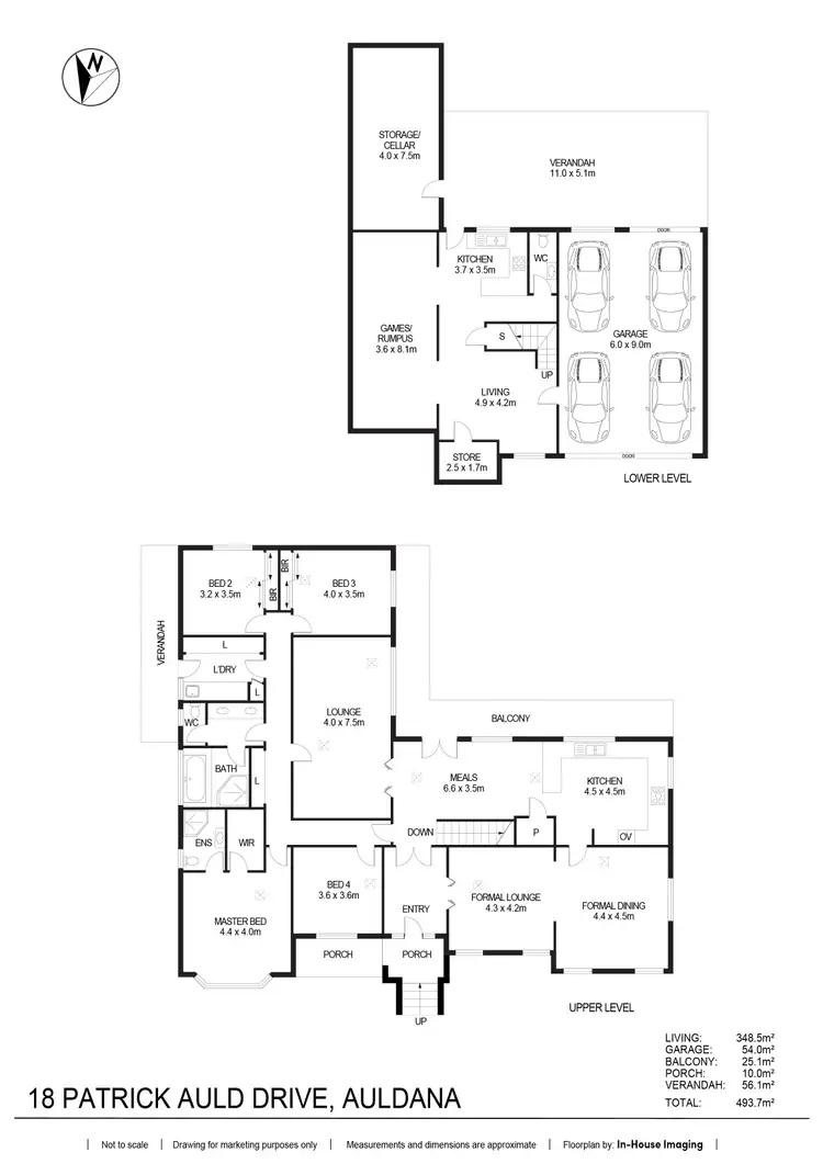 Floorplan of Homely house listing, 18 Patrick Auld Drive, Auldana SA 5072