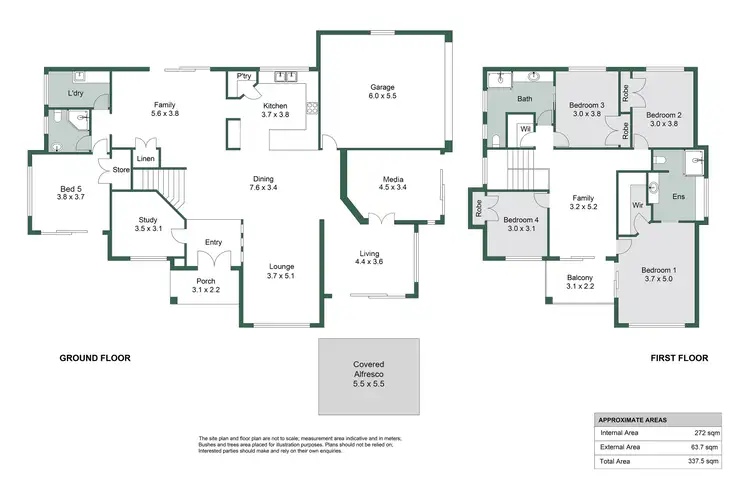 Floorplan of Homely house listing, 45 Sixth Avenue, Woorim QLD 4507