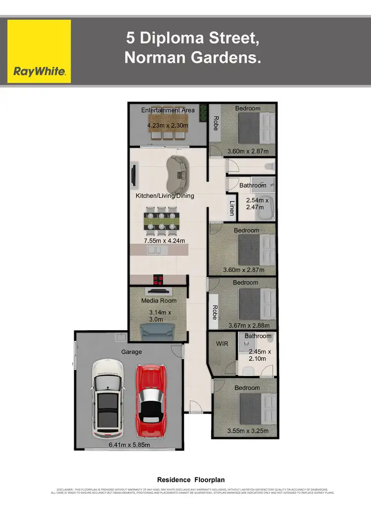 Floorplan of Homely house listing, 5 Diploma Street, Norman Gardens QLD 4701