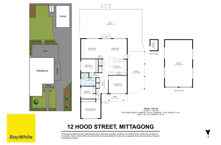 Floorplan of Homely house listing, 12 Hood Street, Mittagong NSW 2575