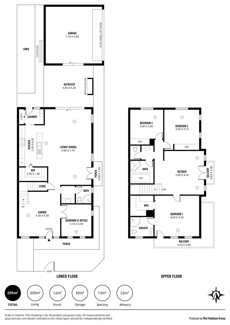 Floorplan of Homely house listing, 18 Palmer Street, Lightsview SA 5085