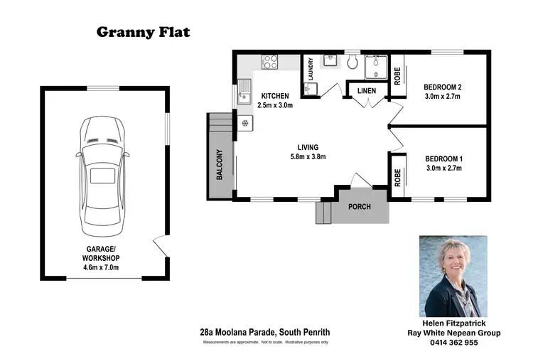 Floorplan of Homely house listing, 28a Moolana Parade, South Penrith NSW 2750