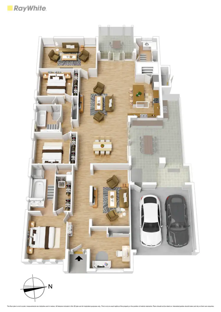 Floorplan of Homely house listing, 19 Mountain Way, Doreen VIC 3754