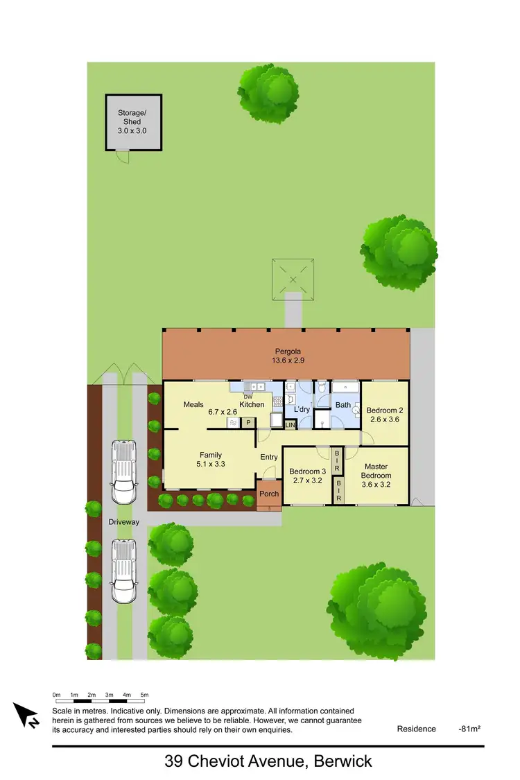 Floorplan of Homely house listing, 39 Cheviot Avenue, Berwick VIC 3806