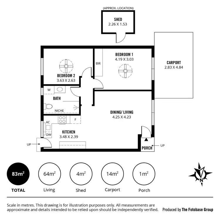 Floorplan of Homely house listing, 4/23 Anderson Avenue, Glenelg North SA 5045