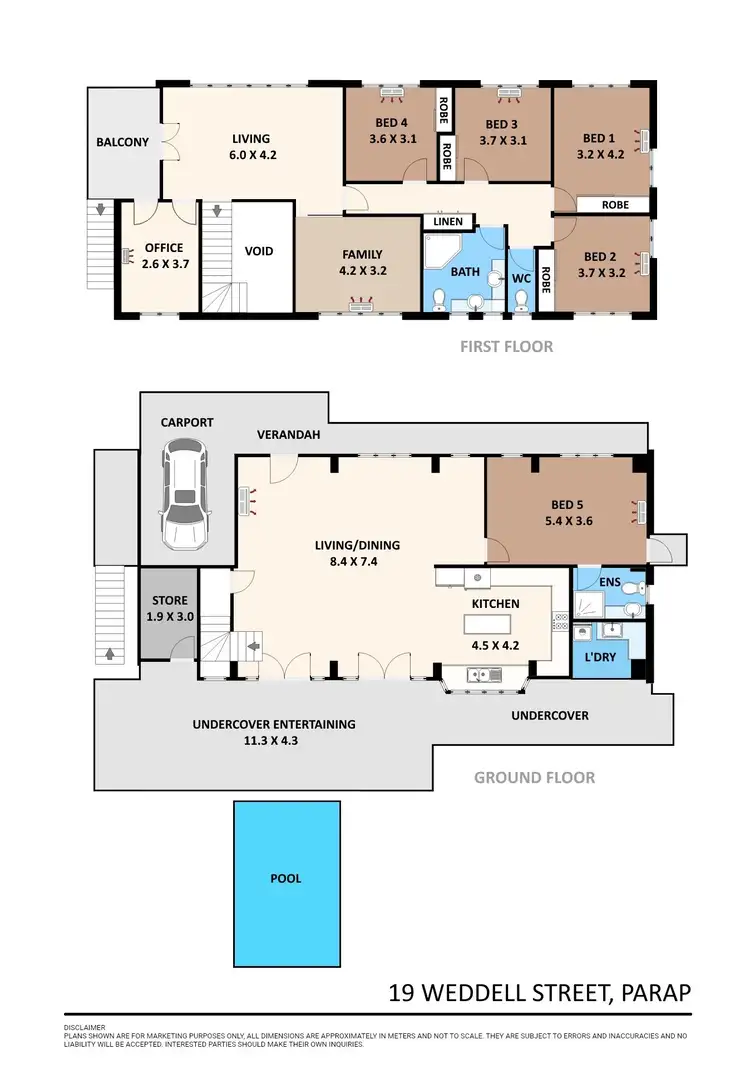 Floorplan of Homely house listing, 19 Weddell Street, Parap NT 820