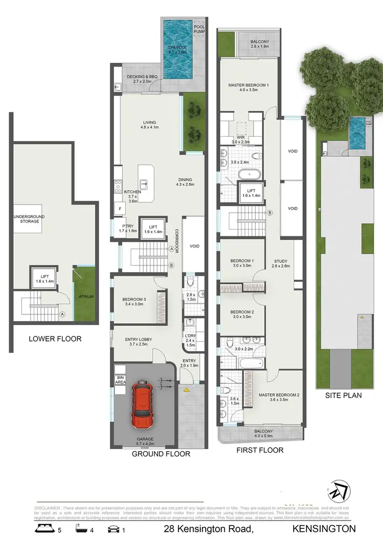 Floorplan of Homely house listing, 28 & 28A Kensington Road, Kensington NSW 2033