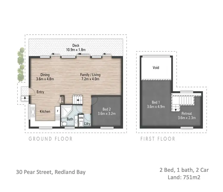 Floorplan of Homely house listing, 30 Pear Street, Redland Bay QLD 4165