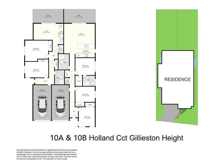 Floorplan of Homely house listing, 10 Holland Circuit, Gillieston Heights NSW 2321