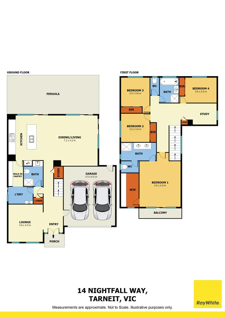 Floorplan of Homely house listing, 14 Nightfall Way, Tarneit VIC 3029