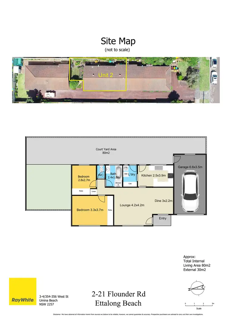 Floorplan of Homely villa listing, 2/21 Flounder Road, Ettalong Beach NSW 2257