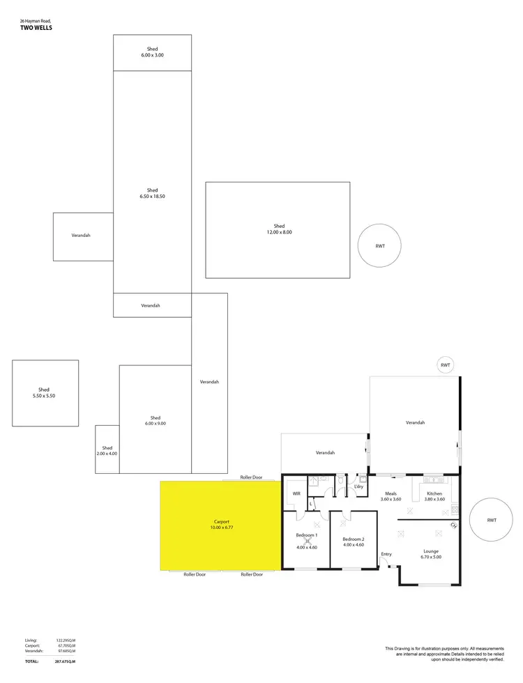 Floorplan of Homely house listing, 26 Hayman Road, Two Wells SA 5501
