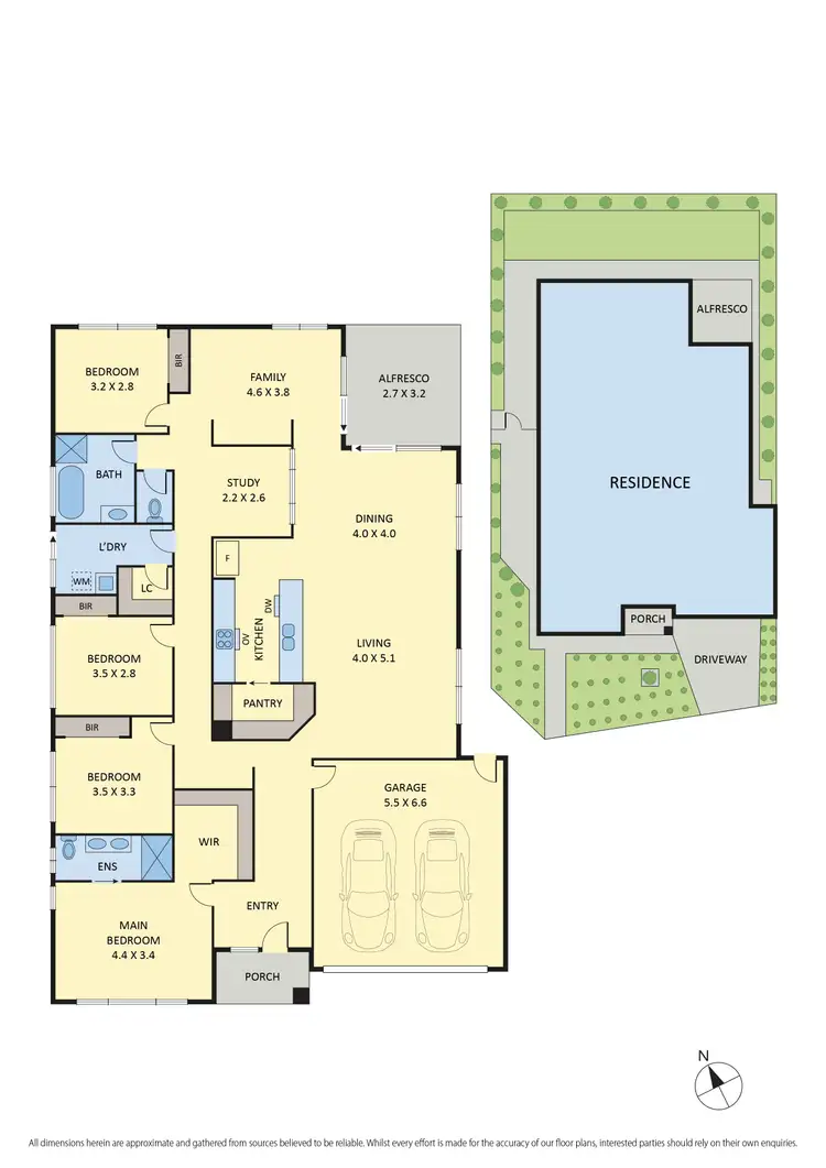 Floorplan of Homely house listing, 14 Porcini Parade, Mickleham VIC 3064