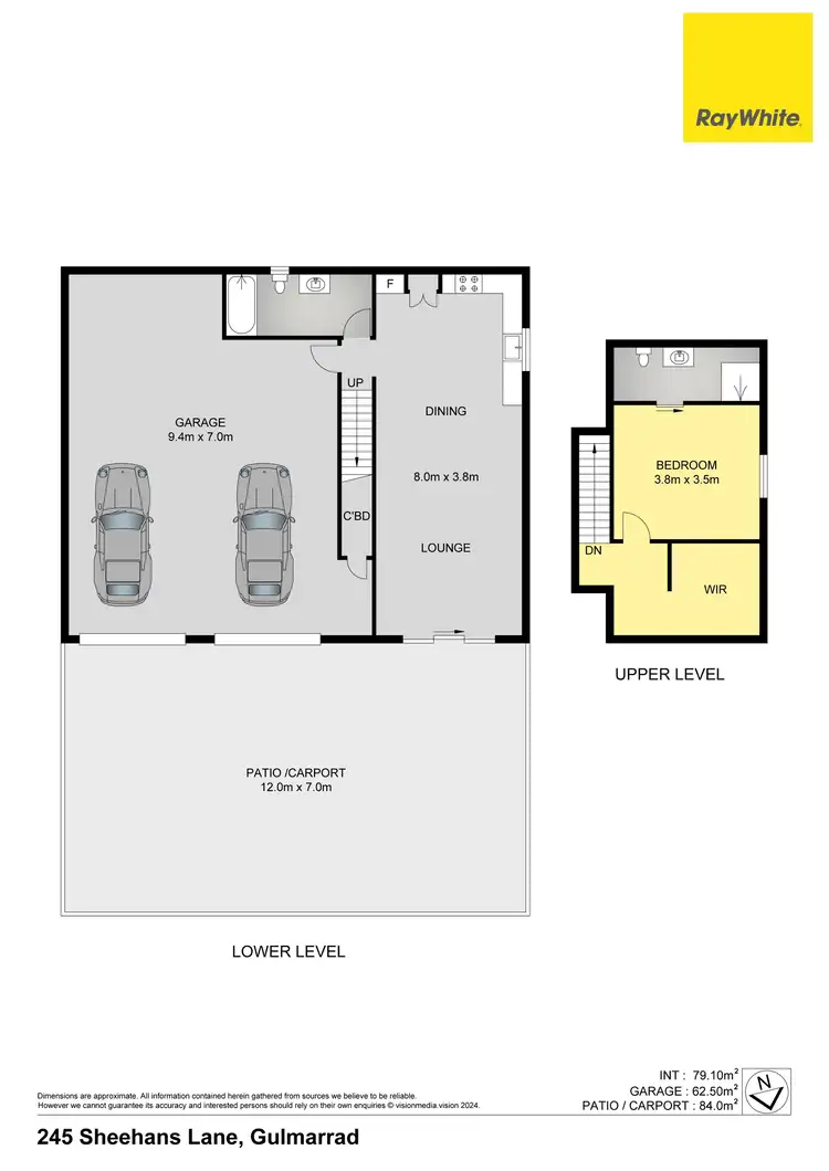 Floorplan of Homely house listing, 245 Sheehans Lane, Gulmarrad NSW 2463