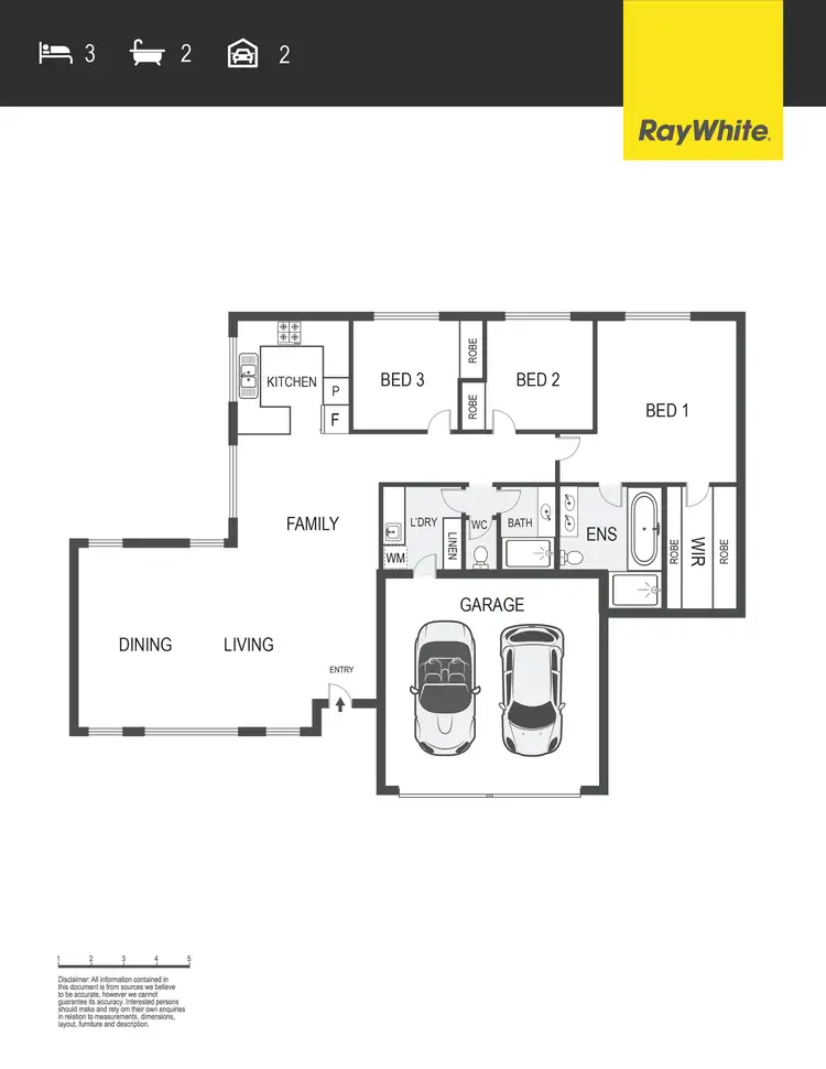 Floorplan of Homely townhouse listing, 5/59 Hodgson Crescent, Pearce ACT 2607