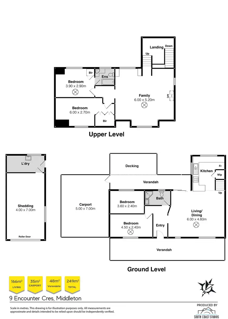 Floorplan of Homely house listing, 9 Encounter Crescent, Middleton SA 5213