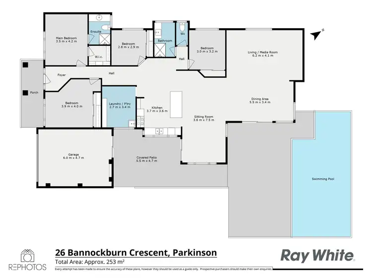 Floorplan of Homely house listing, 26 Bannockburn Crescent, Parkinson QLD 4115