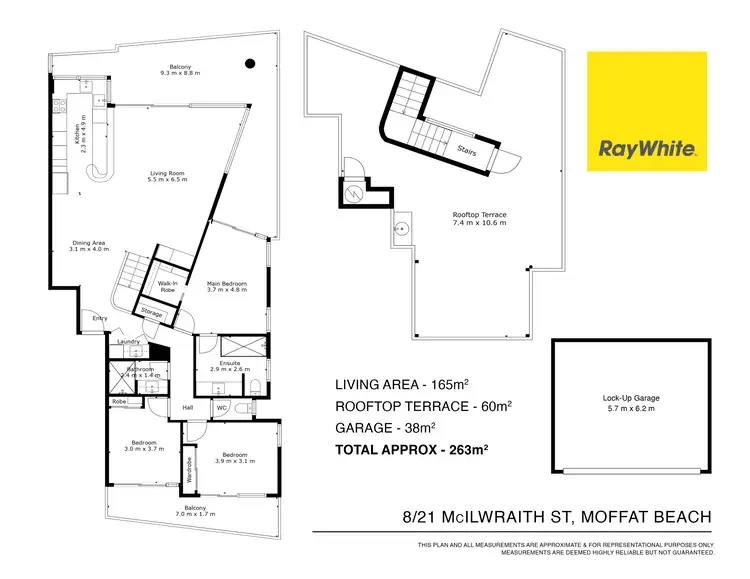 Floorplan of Homely unit listing, Unit 8/21 McIlwraith Street, Moffat Beach QLD 4551