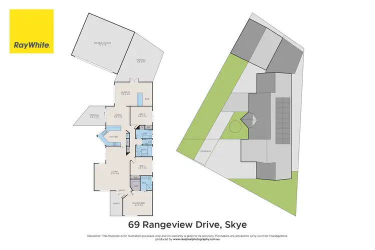 Floorplan of Homely house listing, 69 Rangeview Drive, Skye VIC 3977