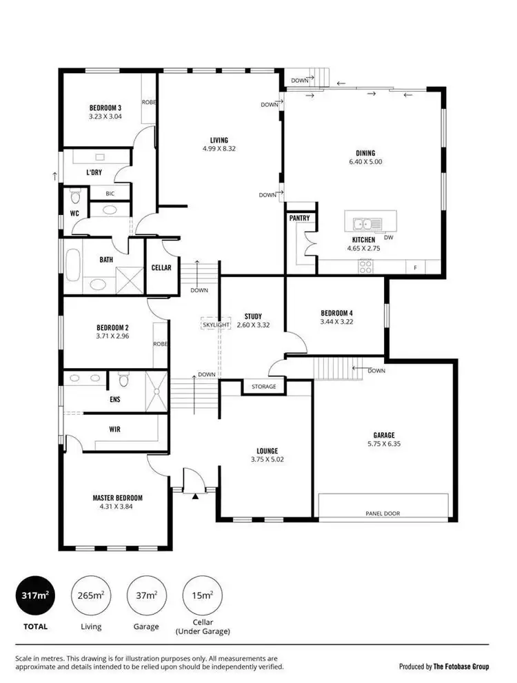 Floorplan of Homely house listing, 10 Unity Drive, Sheidow Park SA 5158