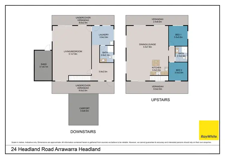Floorplan of Homely house listing, 24 Headland Road, Arrawarra Headland NSW 2456