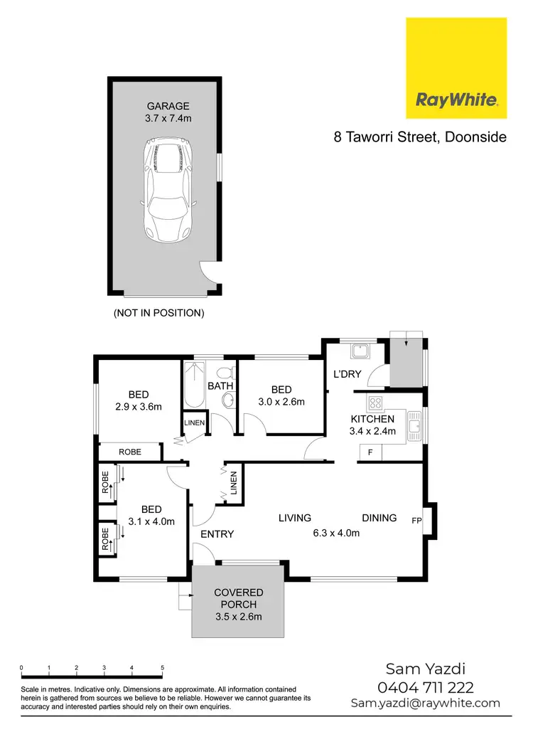 Floorplan of Homely house listing, 8 Taworri Street, Doonside NSW 2767
