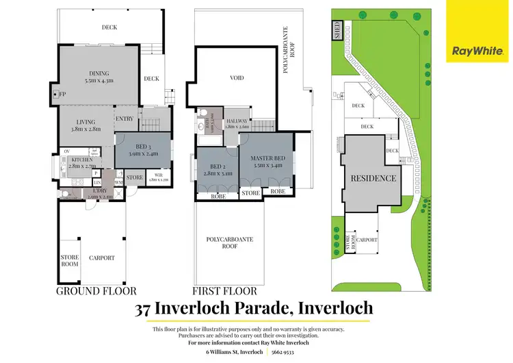 Floorplan of Homely house listing, 37 Inverloch Parade, Inverloch VIC 3996