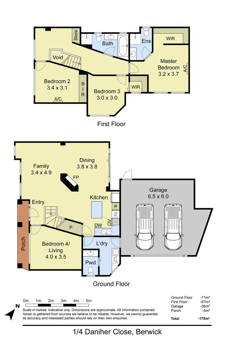 Floorplan of Homely house listing, 1/4 Daniher Close, Berwick VIC 3806