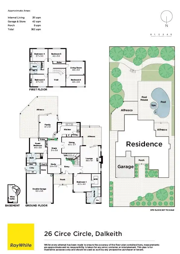 Floorplan of Homely house listing, 26 Circe Circle, Dalkeith WA 6009