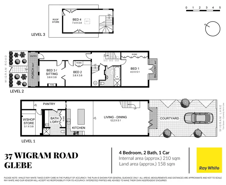 Floorplan of Homely house listing, 37 Wigram Road, Glebe NSW 2037