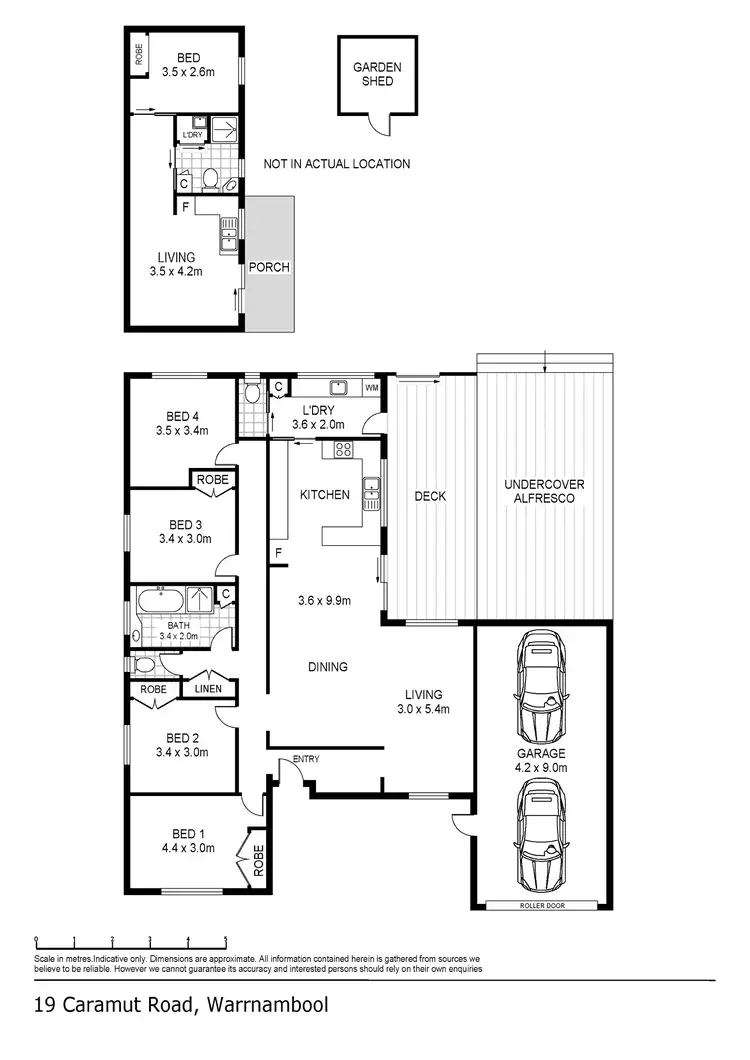 Floorplan of Homely house listing, 19 Caramut Road, Warrnambool VIC 3280