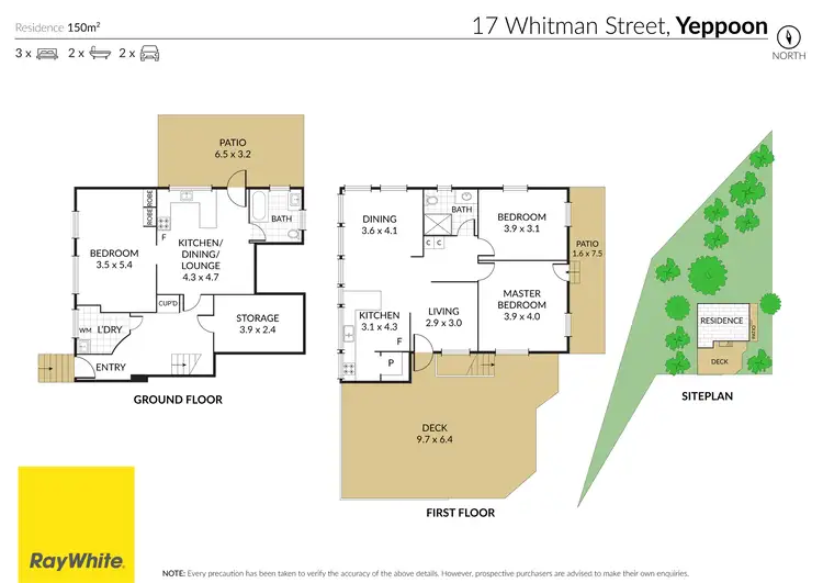 Floorplan of Homely house listing, 17 Whitman Street, Yeppoon QLD 4703