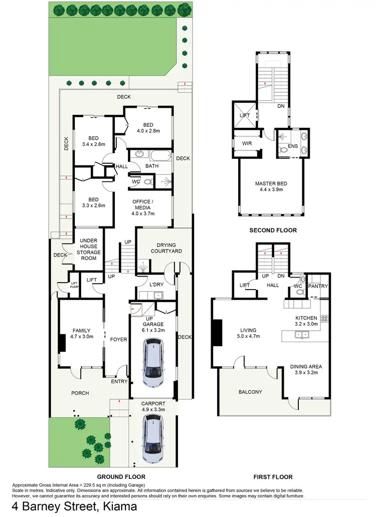 Floorplan of Homely house listing, 4 Barney Street, Kiama NSW 2533
