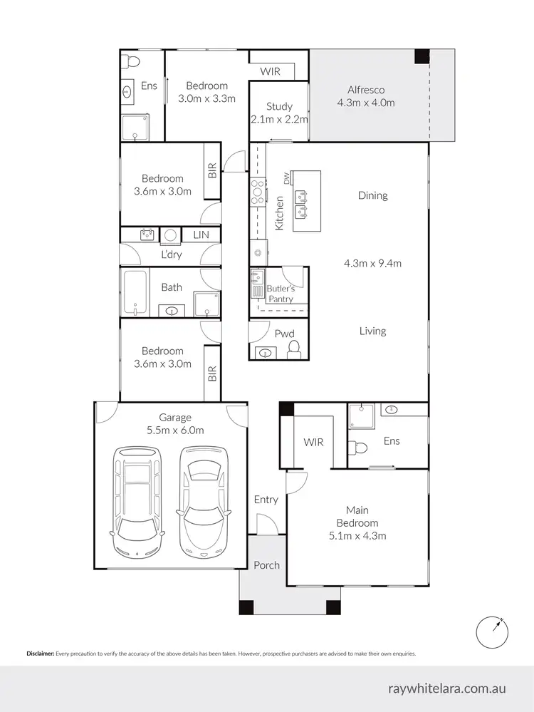 Floorplan of Homely house listing, 20 Botanical Drive, Lara VIC 3212