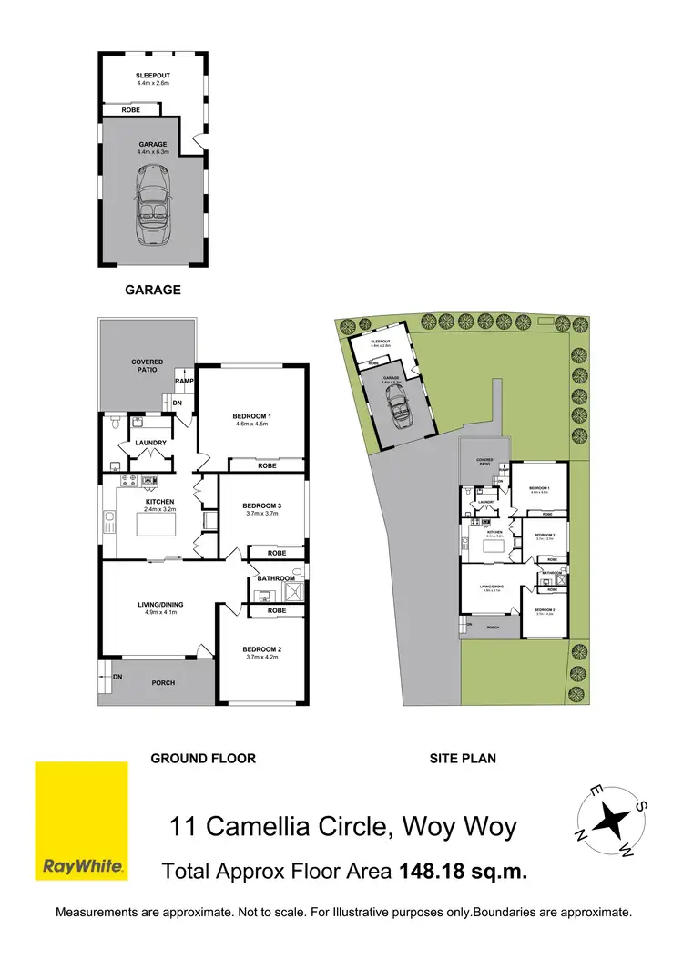 Floorplan of Homely house listing, 11 Camellia Circle, Woy Woy NSW 2256