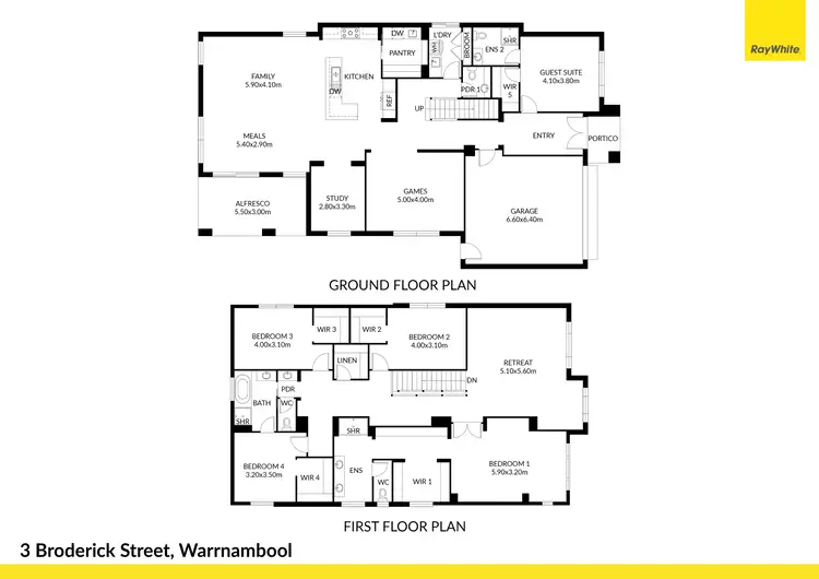 Floorplan of Homely house listing, 3 Broderick Street, Warrnambool VIC 3280