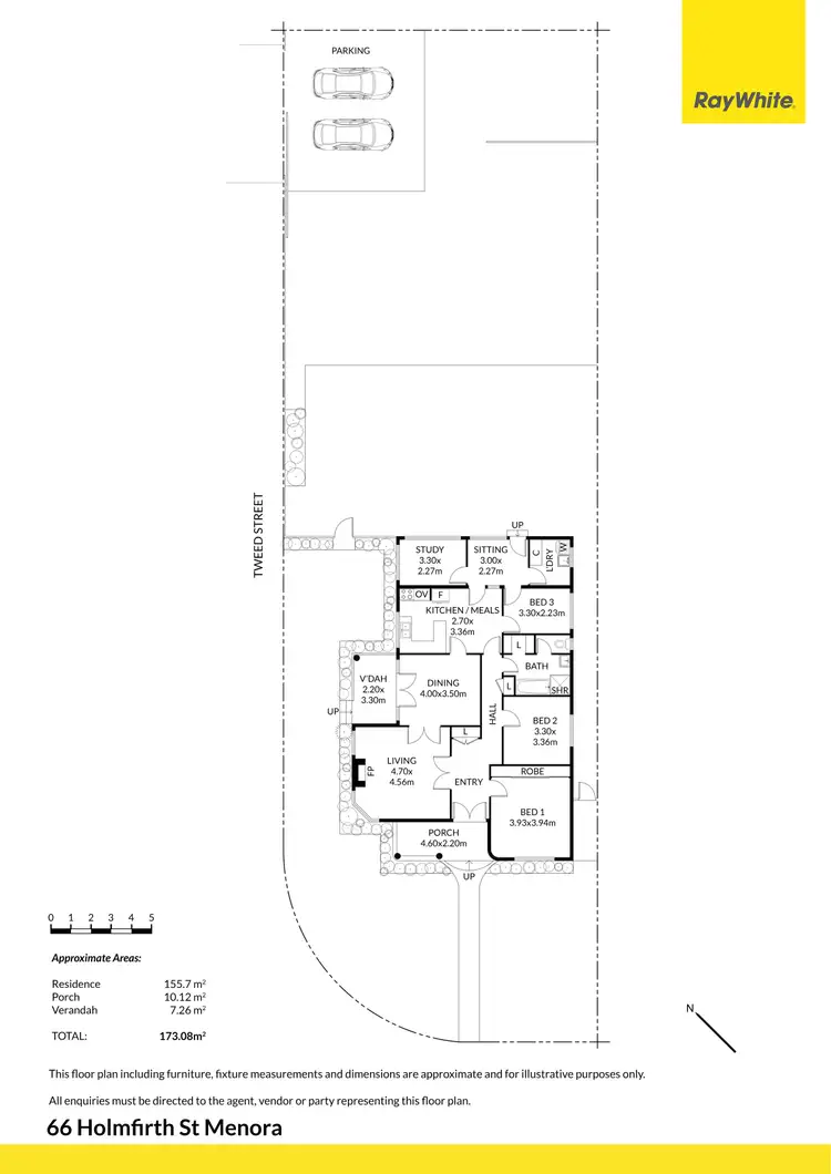 Floorplan of Homely house listing, 66 Holmfirth Street, Menora WA 6050