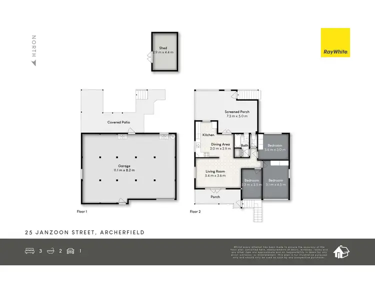 Floorplan of Homely house listing, 25 Janzoon Street, Archerfield QLD 4108
