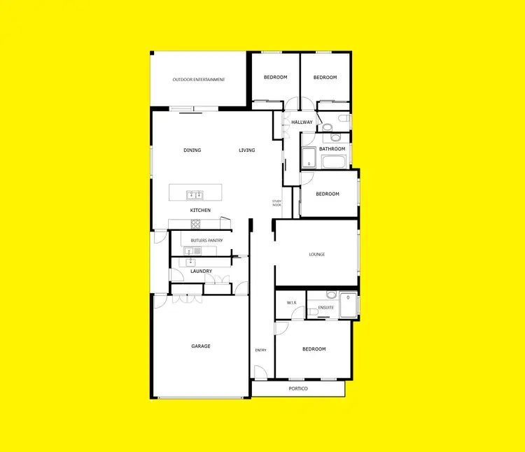Floorplan of Homely house listing, 10 Heaft Drive, Irymple VIC 3498