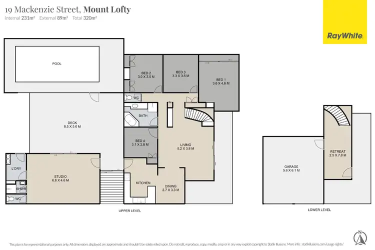Floorplan of Homely house listing, 19 Mackenzie Street, Mount Lofty QLD 4350