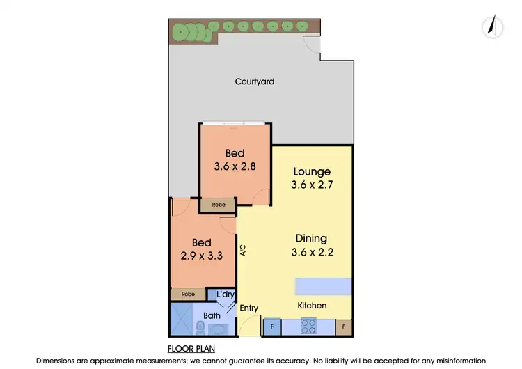 Floorplan of Homely apartment listing, G03/42A Nelson Street, Ringwood VIC 3134