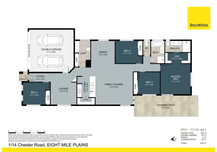 Floorplan of Homely house listing, 14 Chester Road, Eight Mile Plains QLD 4113