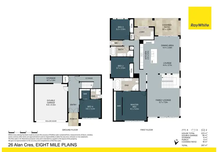 Floorplan of Homely house listing, 26 Alan Crescent, Eight Mile Plains QLD 4113