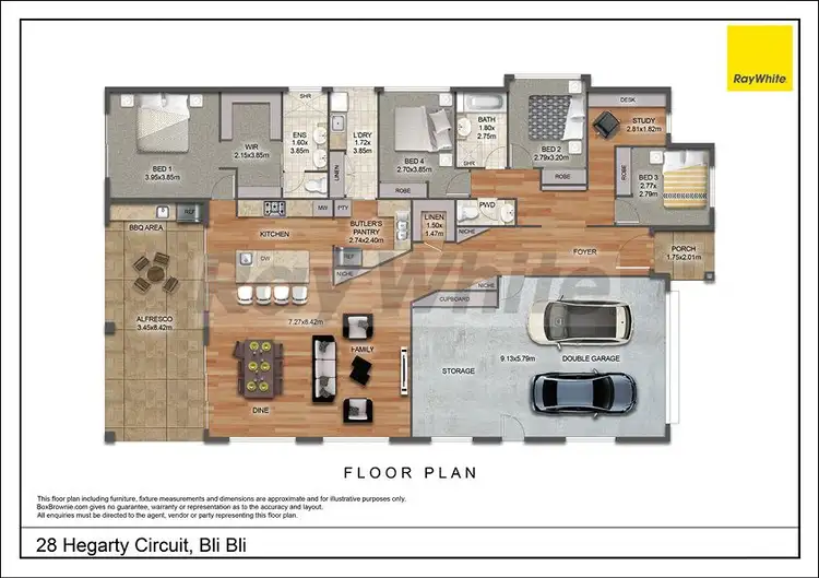 Floorplan of Homely house listing, 28 Hegarty Circuit, Bli Bli QLD 4560