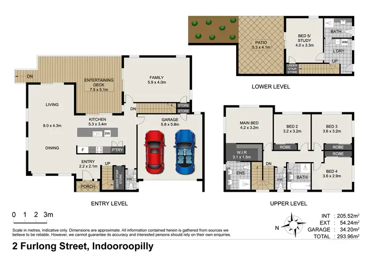 Floorplan of Homely house listing, 2 Furlong Street, Indooroopilly QLD 4068