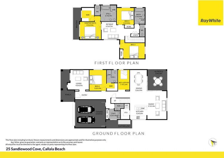 Floorplan of Homely house listing, 25 Sandlewood Cove, Callala Beach NSW 2540