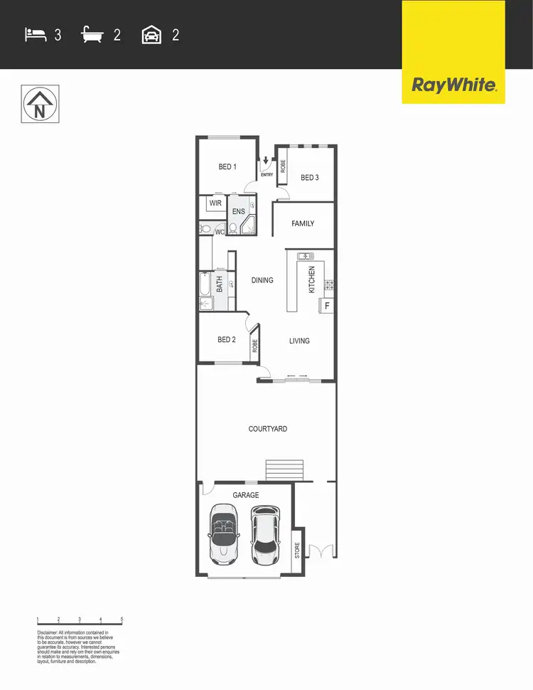 Floorplan of Homely house listing, 16 Ayrton Street, Gungahlin ACT 2912