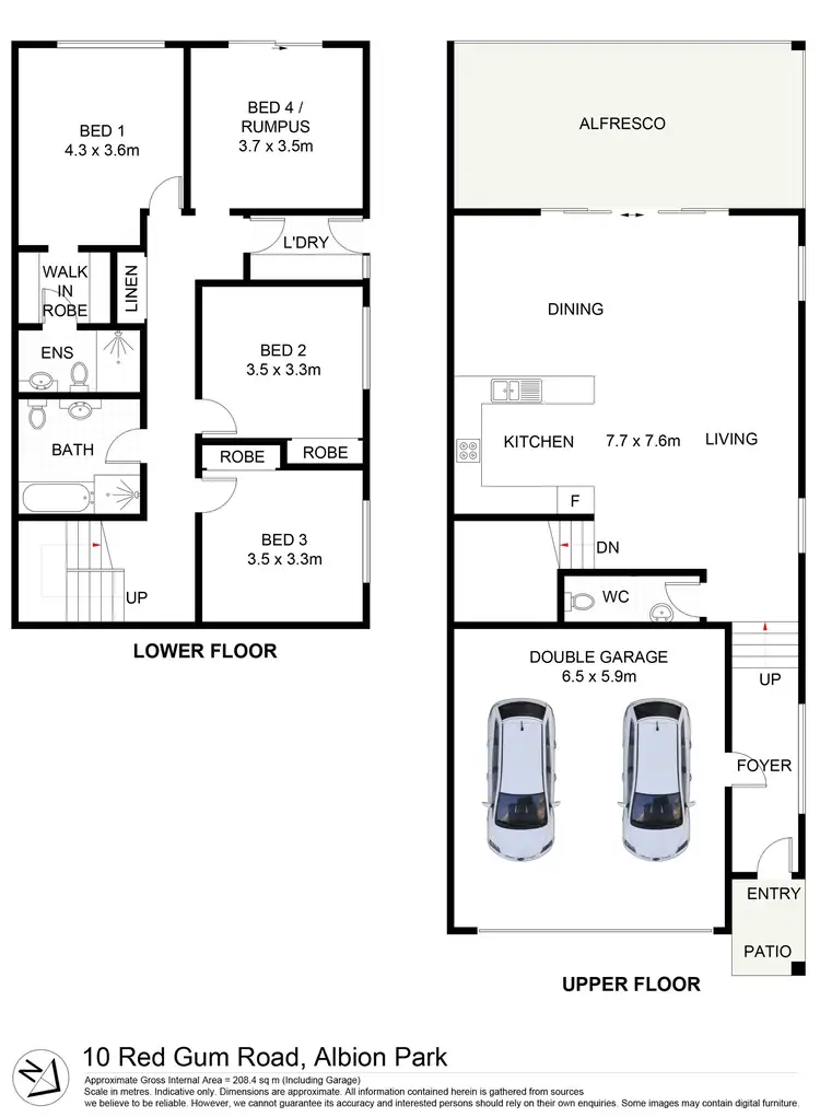 Floorplan of Homely house listing, 10 Red Gum Road, Albion Park NSW 2527